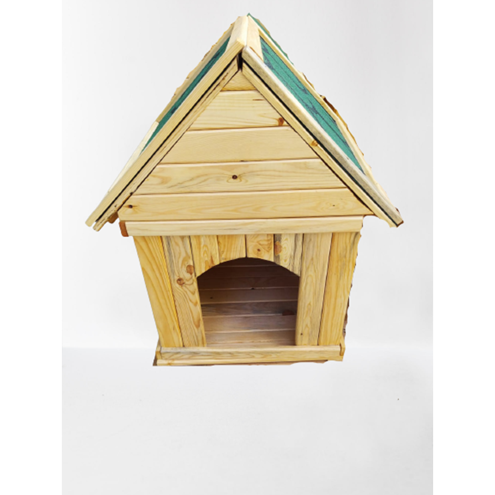 Ahşap Köpek Kulübesi 55*68*80 Cm