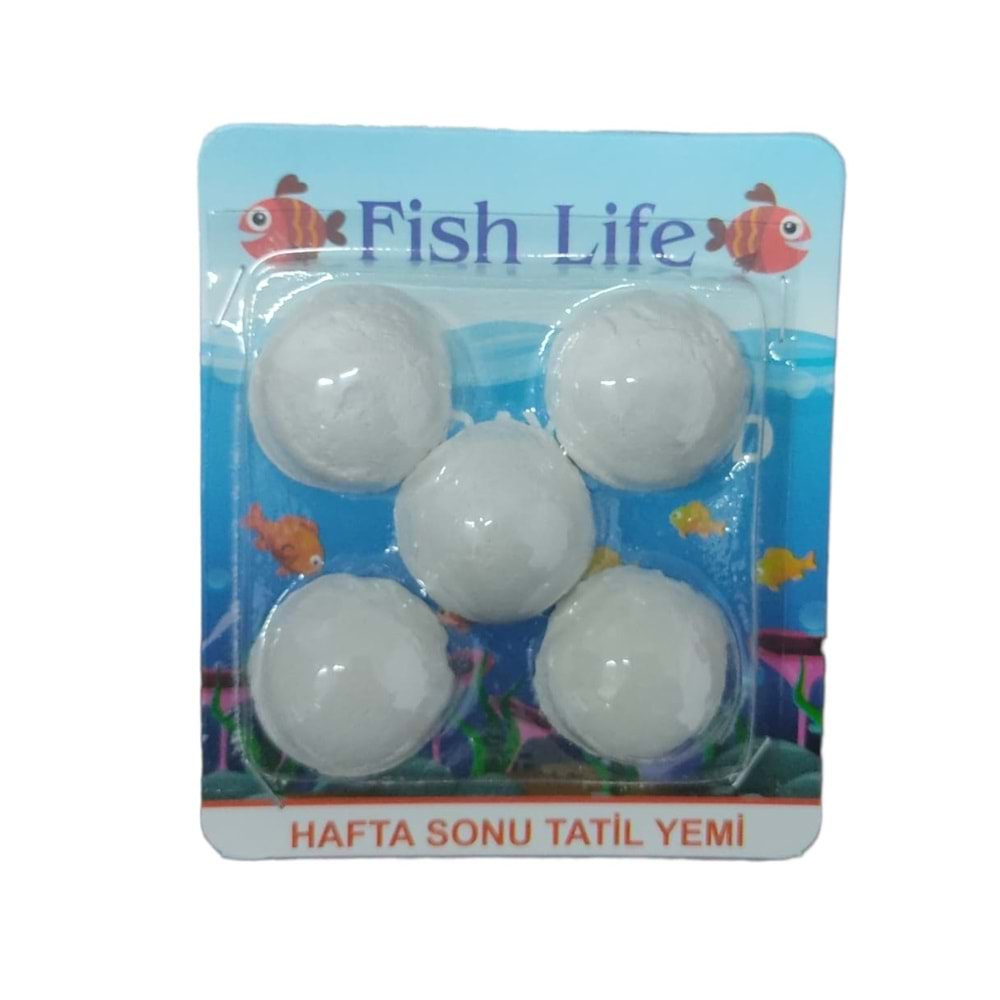 Fısh Lıfe Tatil Yemi 5'Li