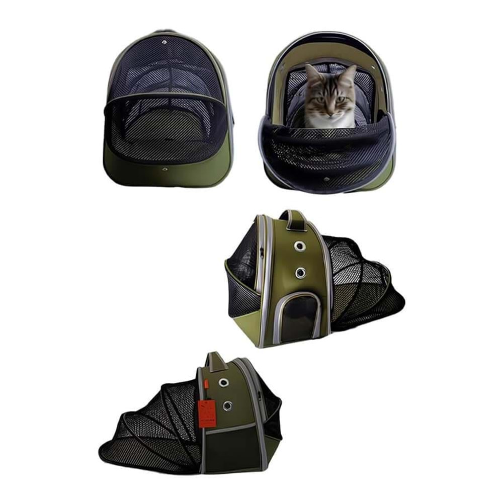 Lavista Paris Pro Kedi Köpek Fileli Açılır Taşıma Çantası