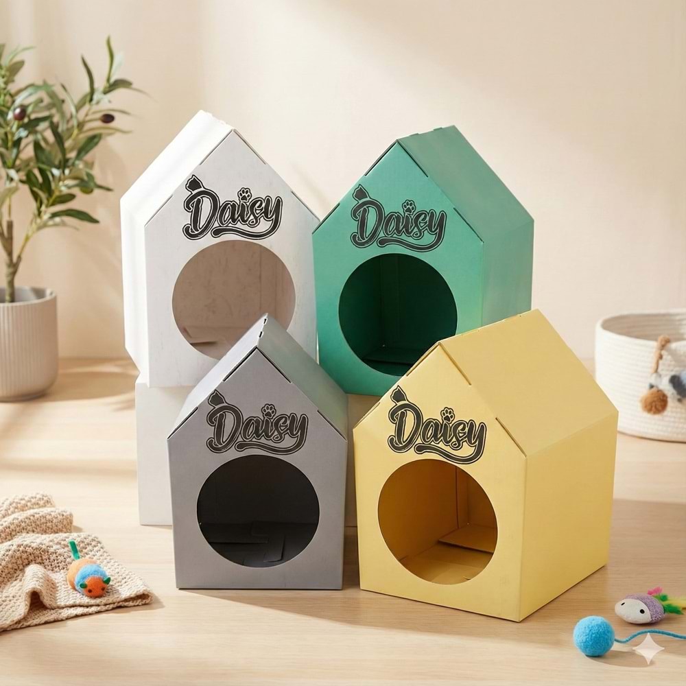 Plastik Kedi-Köpek Külübesi