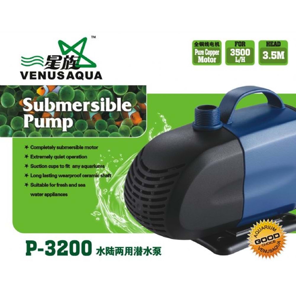 Venus Aqua Kafa Motoru P-3200 3500Lt