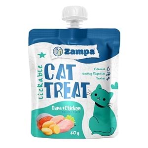 Zampa Puding Kedi Ödülü - Ton Balıklı & Tavuklu - 60g