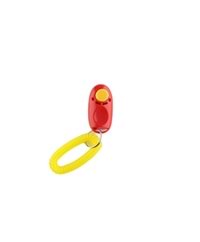 Zampa Askılı Köpek Eğitim Clickeri 6x3cm, Kırmızı